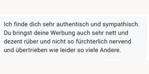 Feedback zu Nadine 2